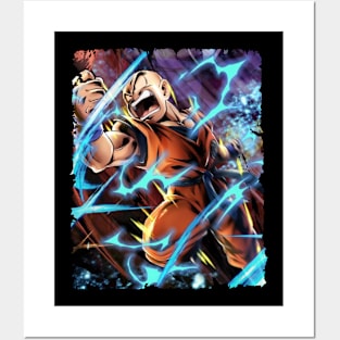 KRILLIN KRILIN MERCH VTG Posters and Art